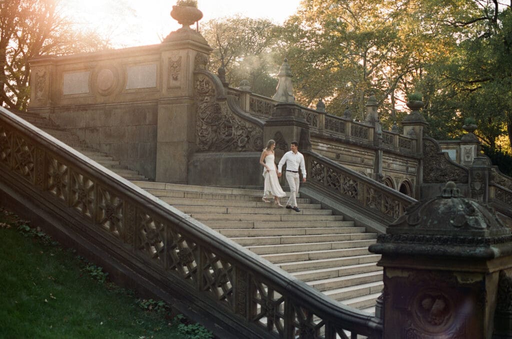 New York City engagement session. 