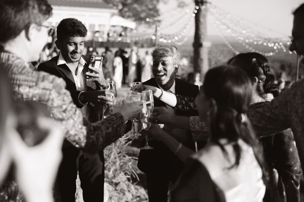 Blended Indian wedding at the Cobb Hill Estate in New Hampshire. 