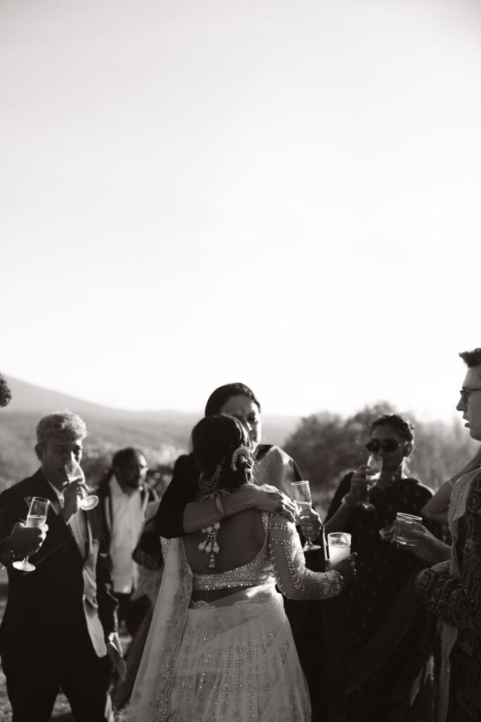 Blended Indian wedding at the Cobb Hill Estate in New Hampshire. 