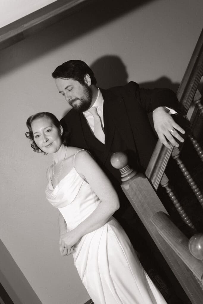 A winter wedding in the white mountains of New Hampshire at the Wentworth Inn in Jackson. 