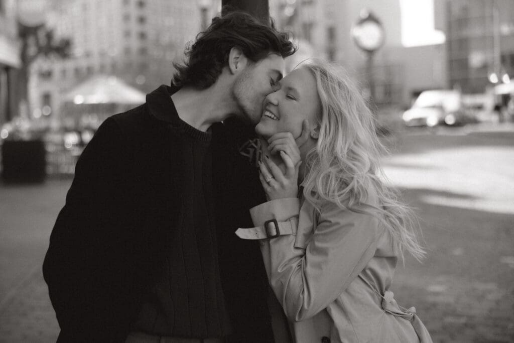 Portland, ME engagement session. 