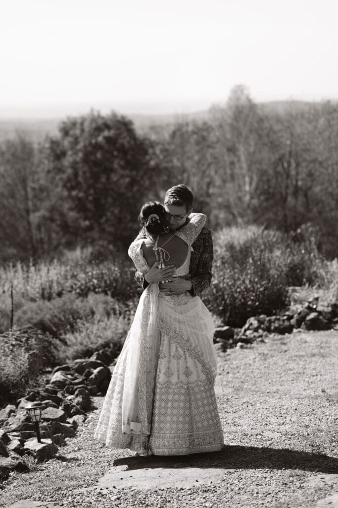 Blended Indian wedding at the Cobb Hill Estate in New Hampshire. 