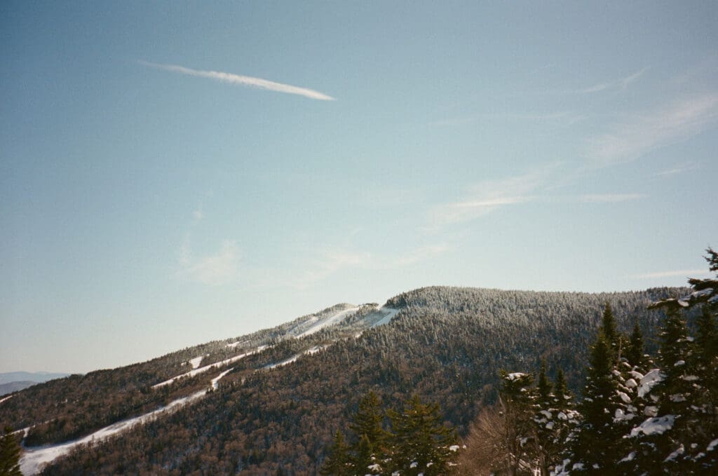 Luxury Ski Engagement Session at Killington, Vermont