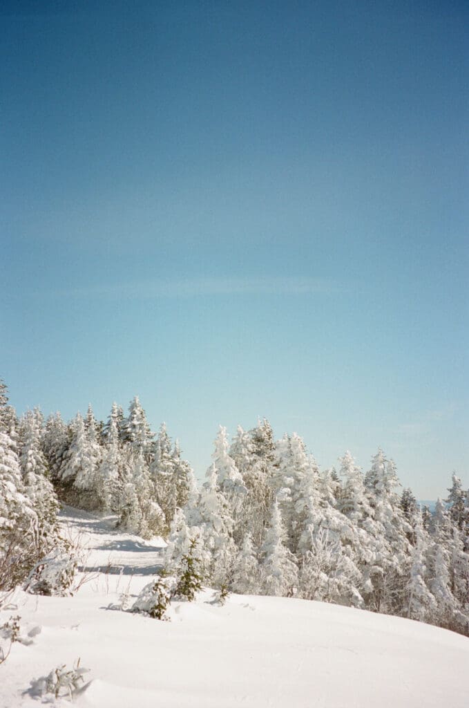 Luxury Ski Engagement Session at Killington, Vermont