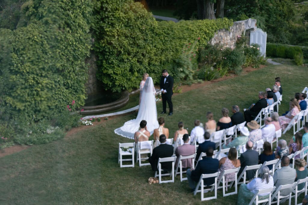 A Summer Wedding at The Fells Estate in Newbury, NH