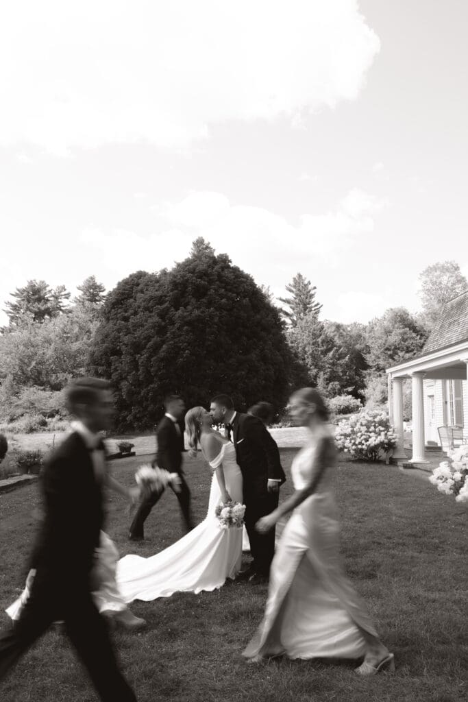 A Summer Wedding at The Fells Estate in Newbury, NH