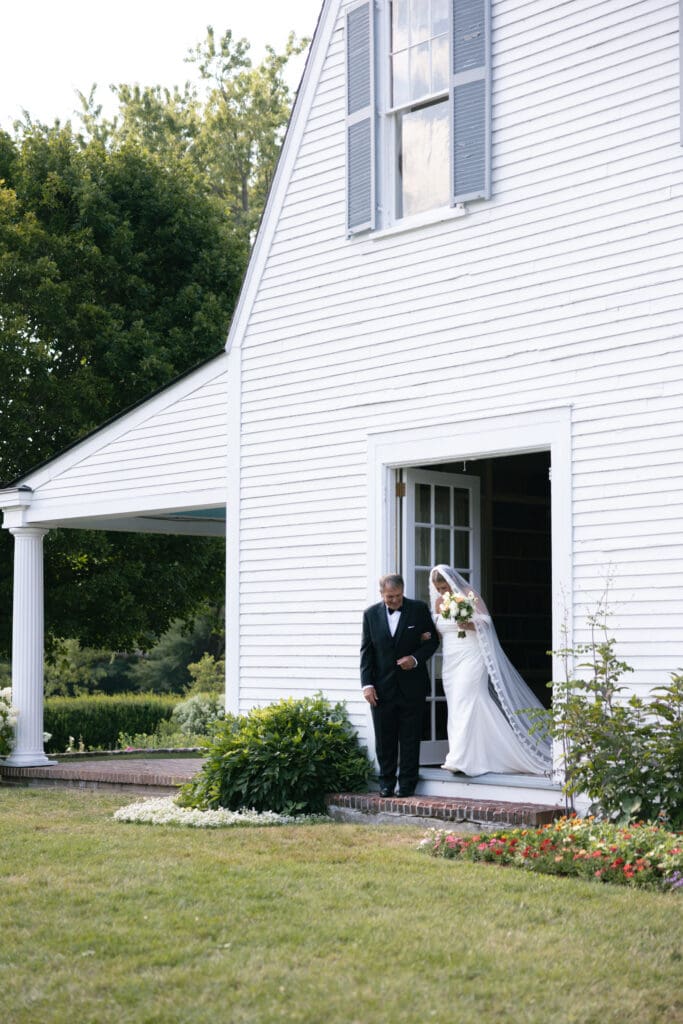 A Summer Wedding at The Fells Estate in Newbury, NH