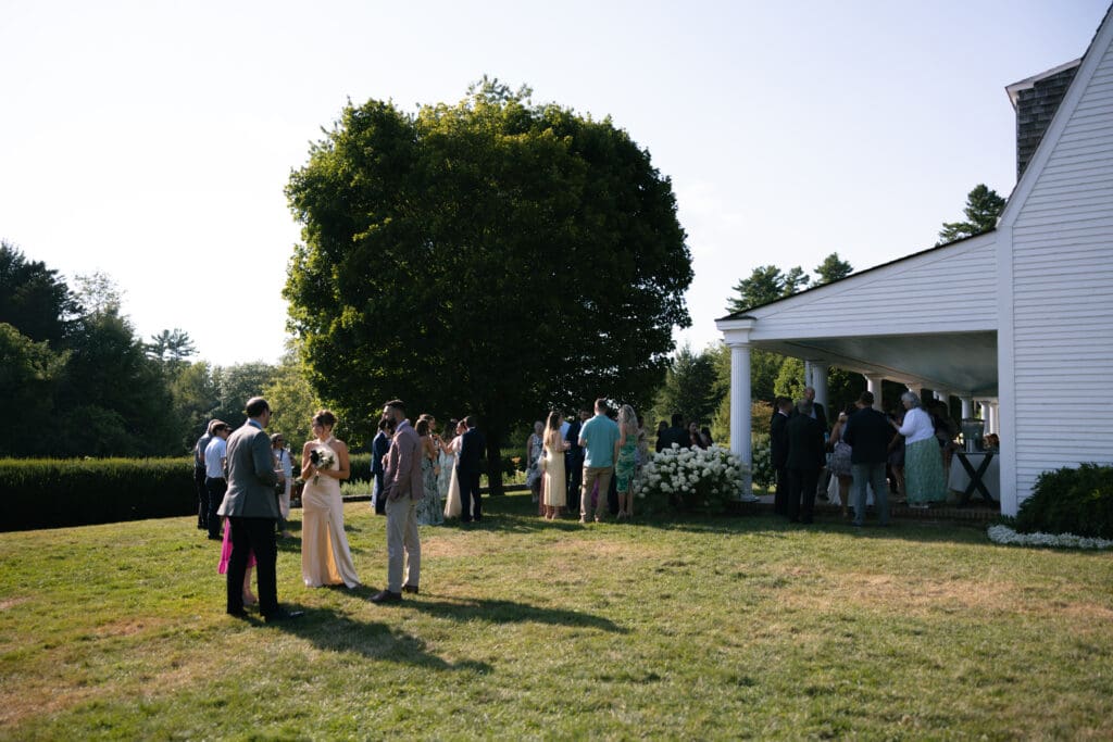 A Summer Wedding at The Fells Estate in Newbury, NH
