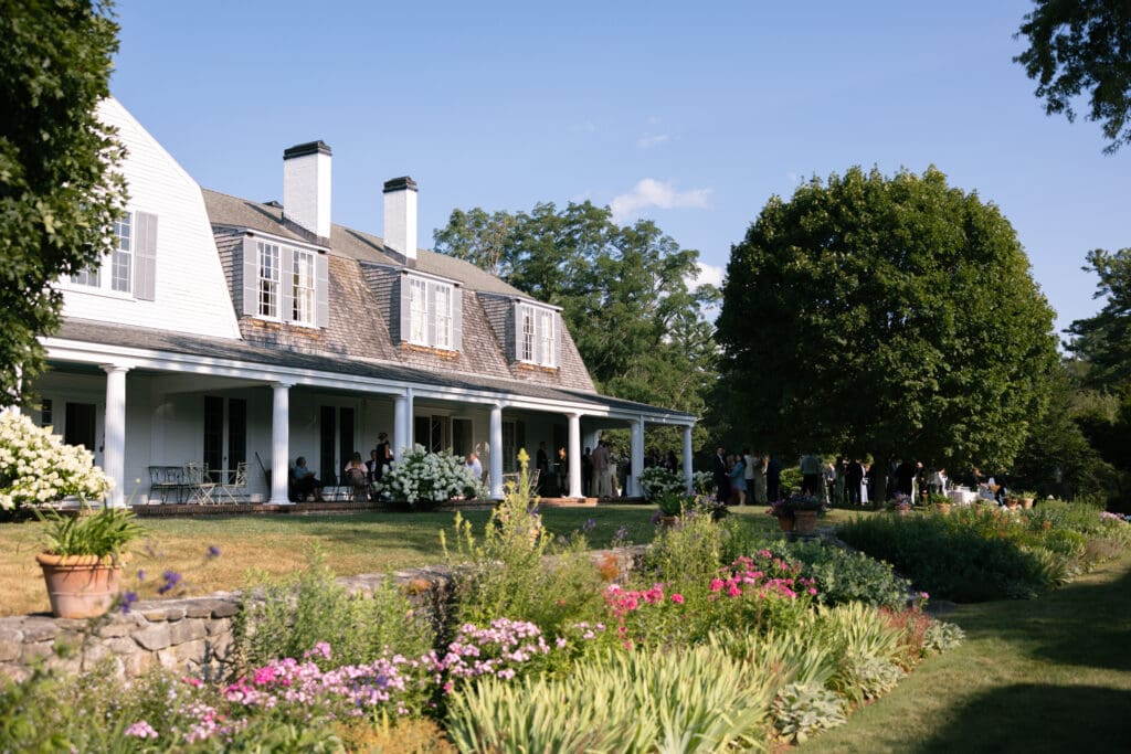A Summer Wedding at The Fells Estate in Newbury, NH