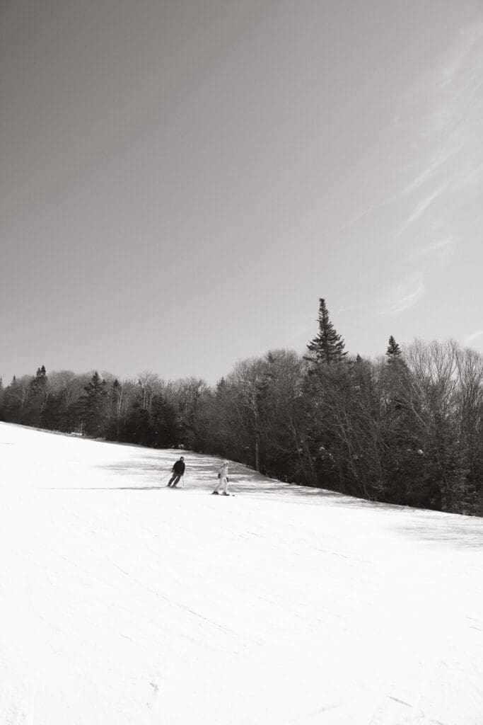 Luxury Ski Engagement Session at Killington, Vermont