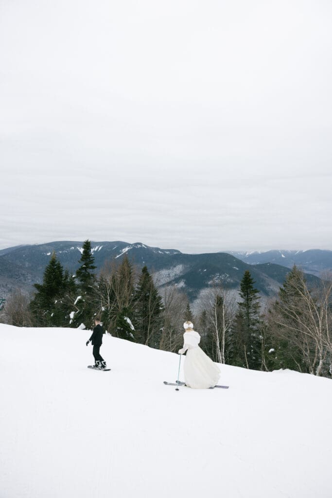 A Luxury Winter Wedding Weekend in the White Mountains: Skiing at Loon Mountain Resort and Celebrating at Owl’s Nest Resort