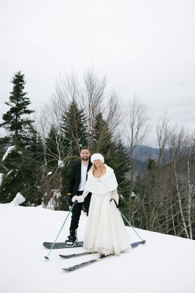 A Luxury Winter Wedding Weekend in the White Mountains: Skiing at Loon Mountain Resort and Celebrating at Owl’s Nest Resort