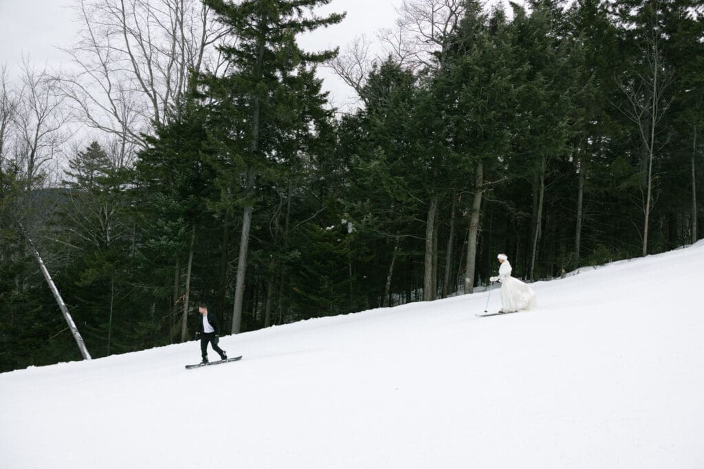 A Luxury Winter Wedding Weekend in the White Mountains: Skiing at Loon Mountain Resort and Celebrating at Owl’s Nest Resort