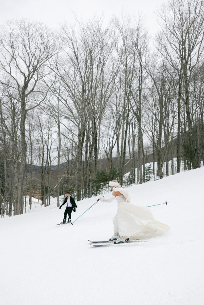 A Luxury Winter Wedding Weekend in the White Mountains: Skiing at Loon Mountain Resort and Celebrating at Owl’s Nest Resort