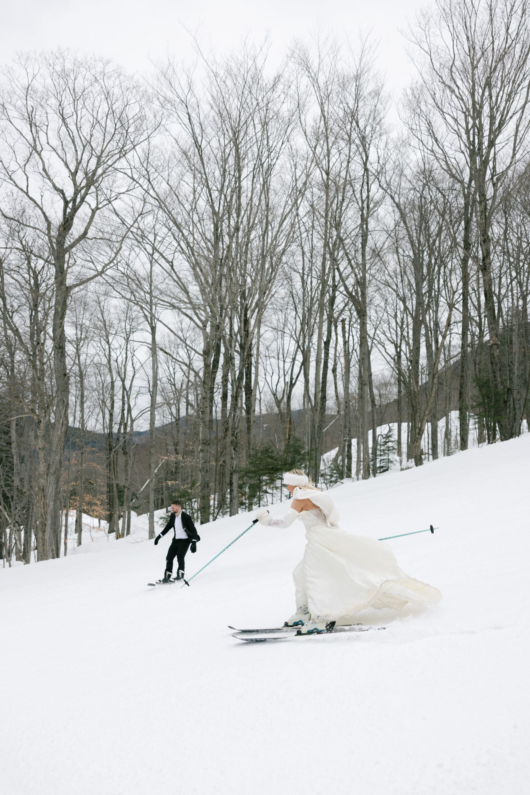 A Luxury Winter Wedding Weekend in the White Mountains: Skiing at Loon Mountain Resort and Celebrating at Owl’s Nest Resort