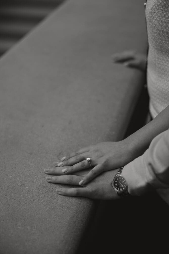 Worcester Art Museum engagement session.
