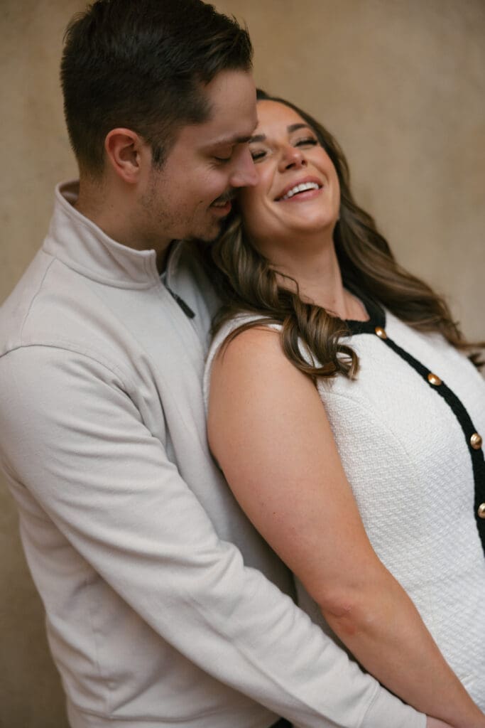 Worcester Art Museum engagement session.