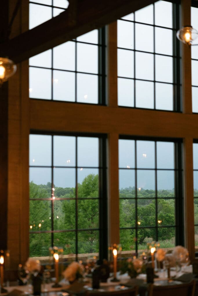 Reception and table scape details in Ashbourne Farms in La Grange, Kentucky. 
